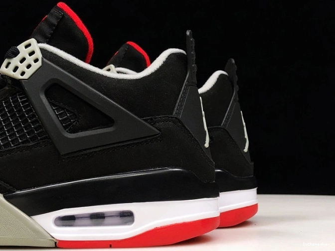 Cheap LUCY CEMENT JORDAN 4 BLACK 308497-060 RETRO 0804